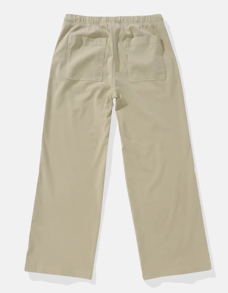 AE Mid-Rise Wide-Leg Pull-On Pant