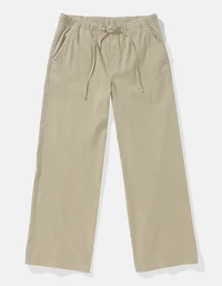 AE Mid-Rise Wide-Leg Pull-On Pant