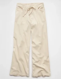 AE Dreamy Drape Stretch Low-Rise Ultra Wide-Leg Pant