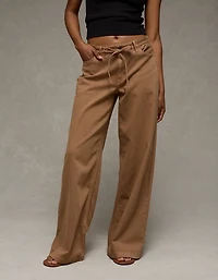 Pantalon ample à jambe très large taille basse extensible Drapé de rêve AE