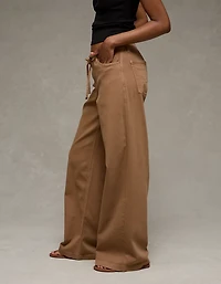 Pantalon ample à jambe très large taille basse extensible Drapé de rêve AE