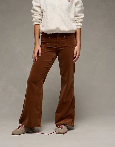 AE High-Waisted Corduroy Flare Pant