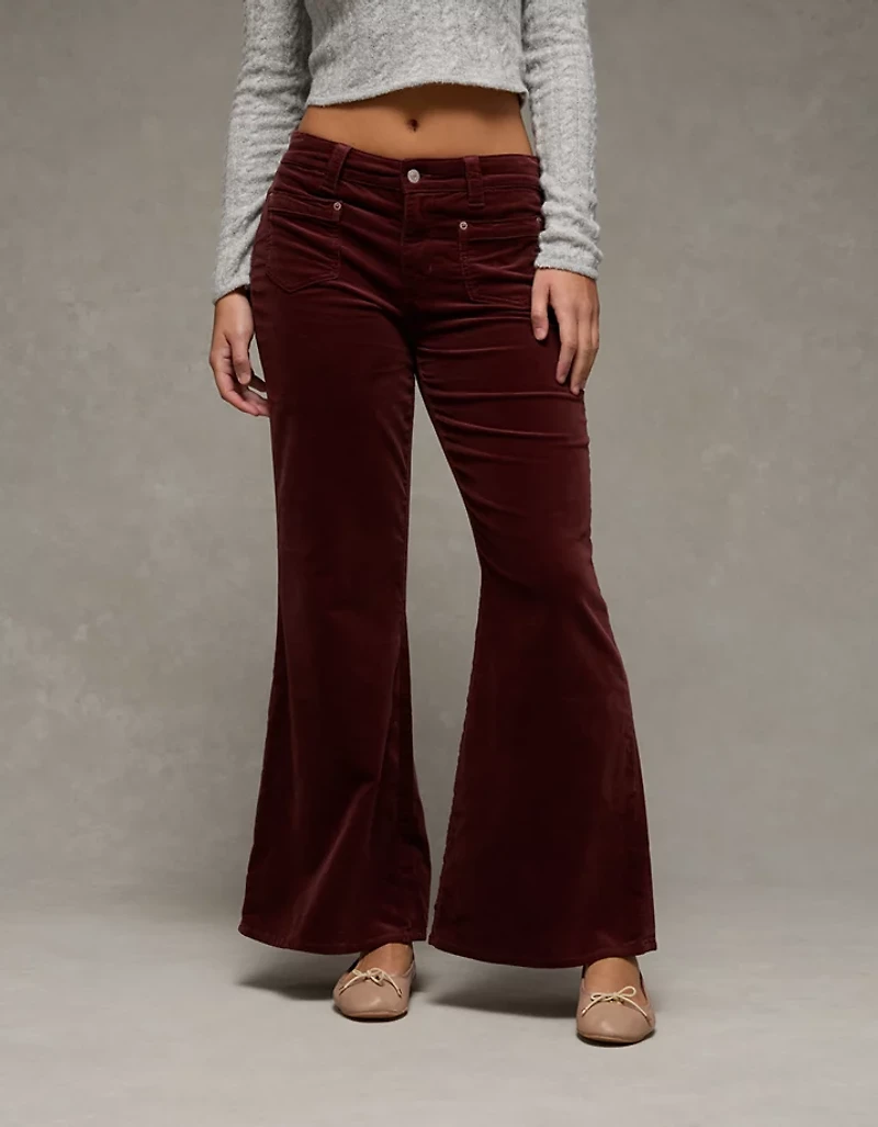 AE High-Waisted Corduroy Flare Pant