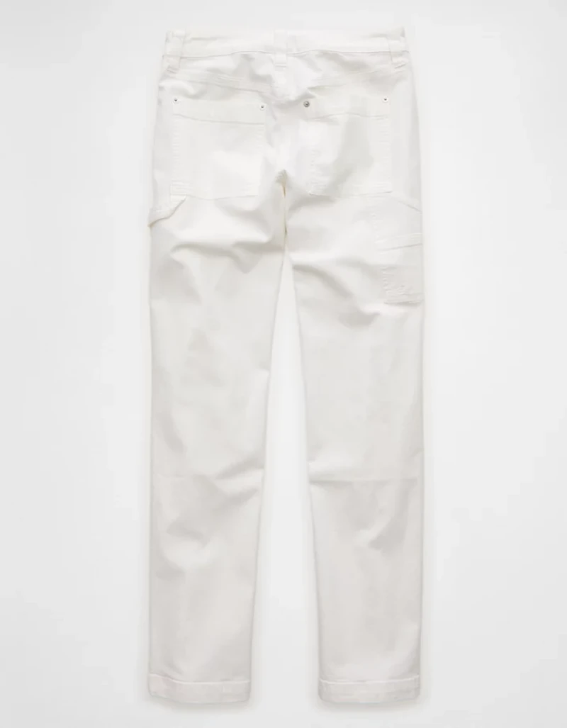 Pantalon menuisier à taille haute extensible AE