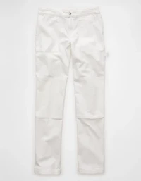 Pantalon menuisier à taille haute extensible AE