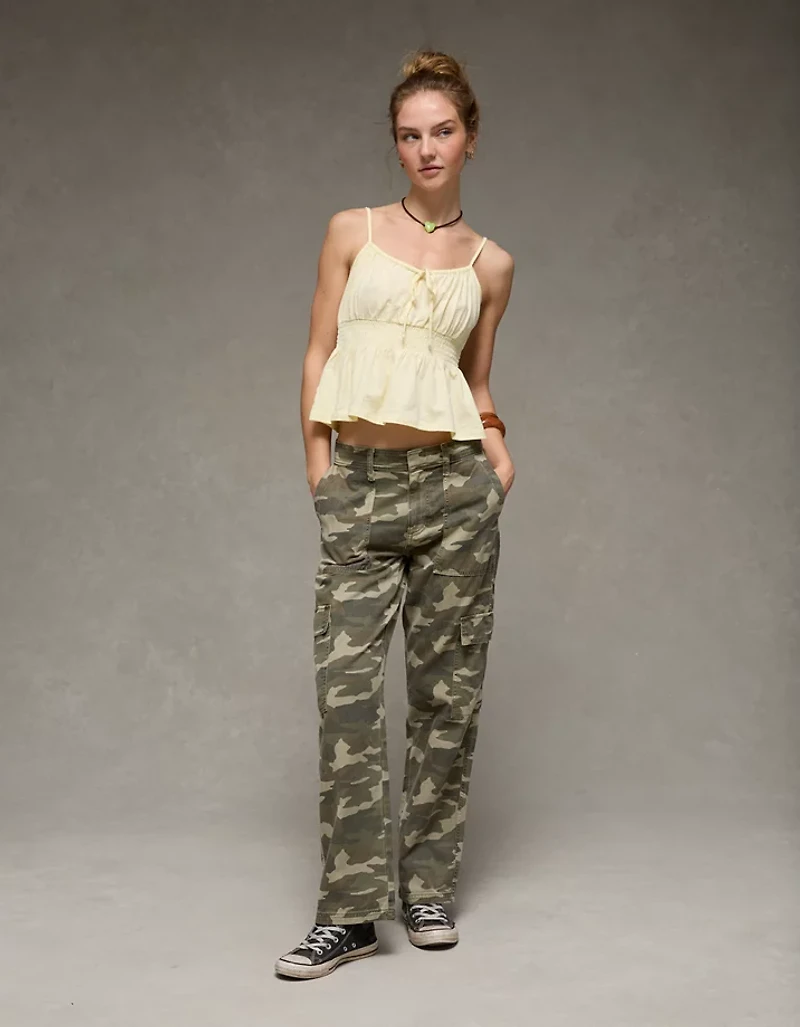 AE Low-Rise Cargo Straight Utility Pant