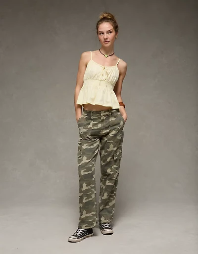 AE Low-Rise Cargo Straight Utility Pant