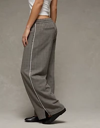 AE Stretch Low Rise Wide-Leg Track Pant