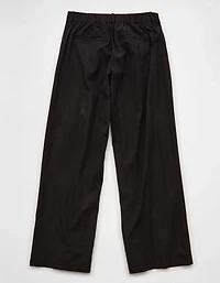 AE High-Waisted Linen-Blend Trouser