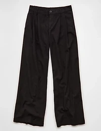 AE High-Waisted Linen-Blend Trouser