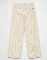 AE High-Waisted Linen-Blend Trouser