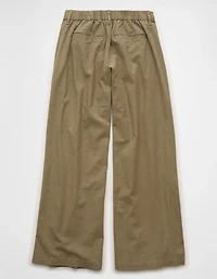 AE Low-Rise Linen-Blend Trouser