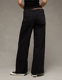 AE Dreamy Drape Stretch Low-Rise Ultra Wide-Leg Pant