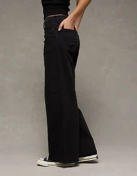 AE Dreamy Drape Stretch Low-Rise Ultra Wide-Leg Pant