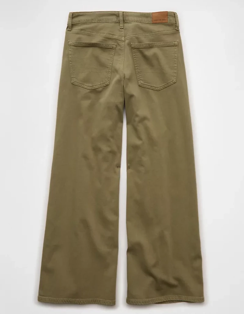 AE Dreamy Drape Stretch Low-Rise Ultra Wide-Leg Pant