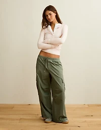 AE Low-Rise Baggy Cargo Parachute Pant