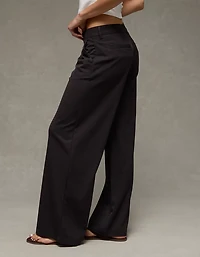 Pantalon à jambe très large et taille basse AE