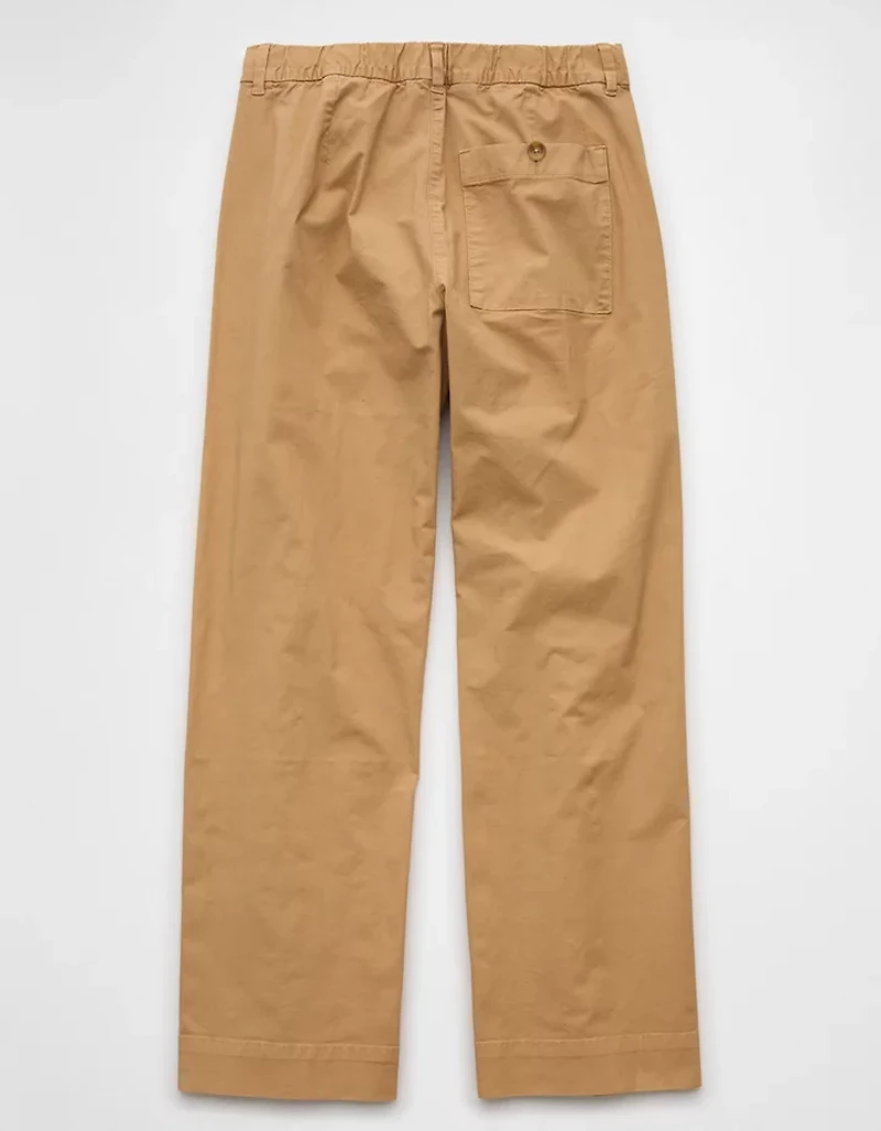 AE Stretch Stovepipe Khaki Pant