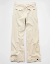 AE Stretch Mid-Rise Ultra Wide-Leg Convertible Trouser
