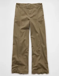 AE Stretch Low-Rise Ultra Wide-Leg Convertible Trouser