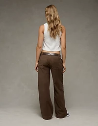AE High-Waisted Wide Leg Trouser