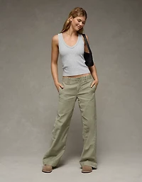 AE High-Waisted Wide Leg Trouser