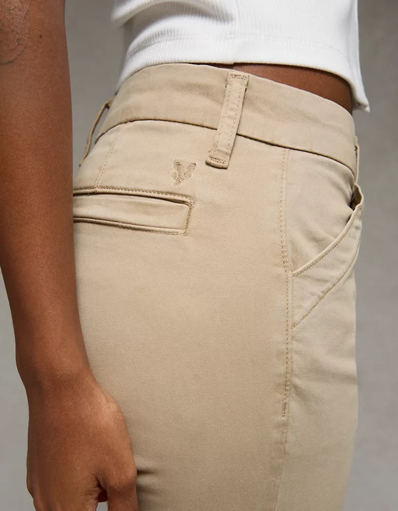 Pantalon moulant à taille haute extensible AE
