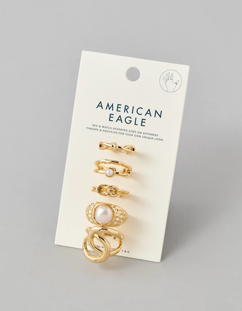 AE Assorted Rings 5-Pack