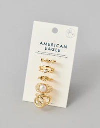 AE Assorted Rings 5-Pack