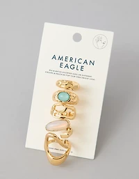 AE Textured Rings 5-Pack