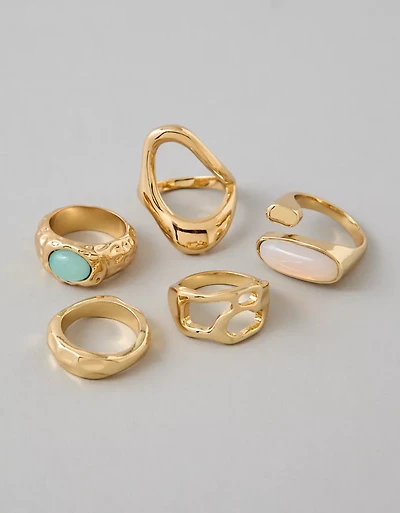 AE Textured Rings 5-Pack
