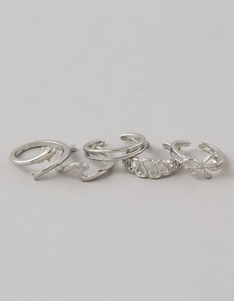 Lot de cinq bagues pour orteil AE