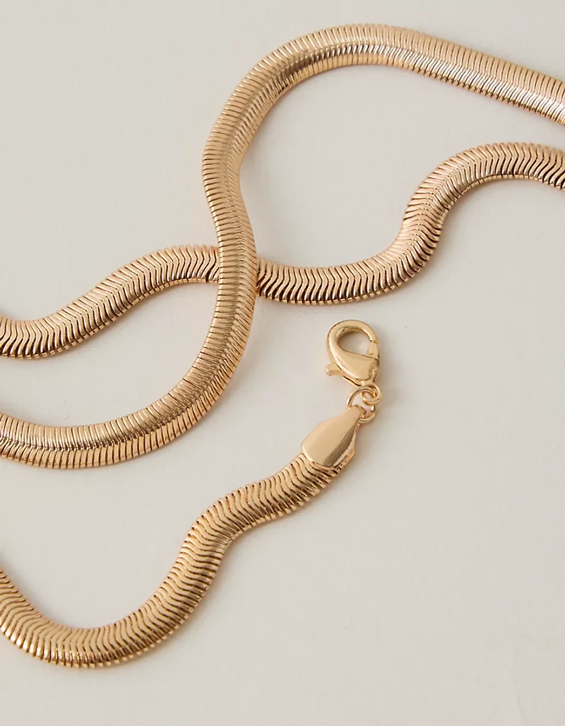 AEO Snake Chain Necklace 2-Pack