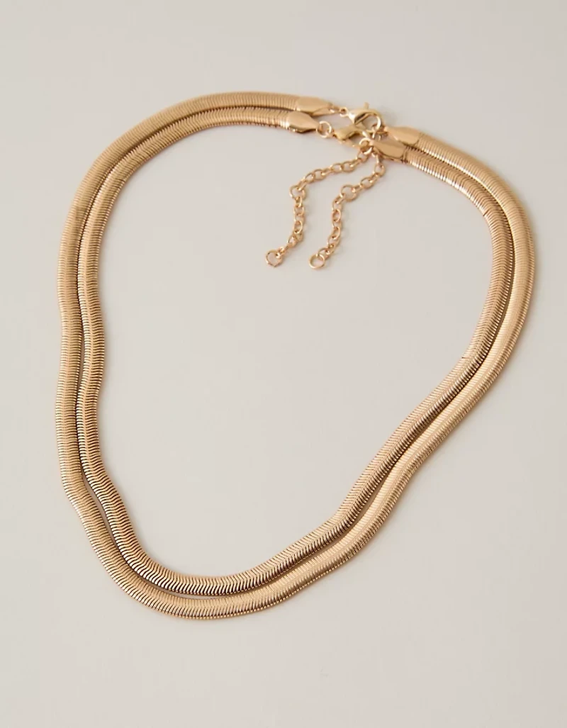 AEO Snake Chain Necklace 2-Pack