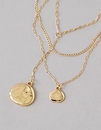 AEO Disc Necklace 2-Pack