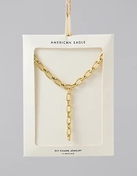 AEO Charm Kit Lariat Necklace