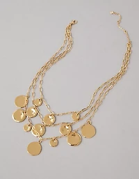 AEO Coin Layered Necklace