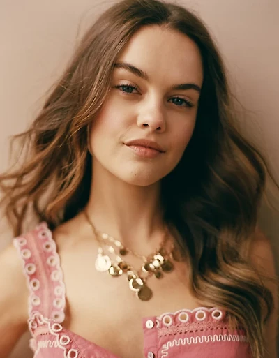 AEO Coin Layered Necklace
