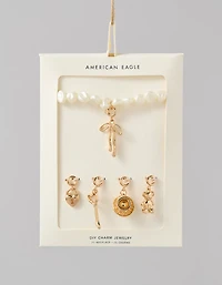 Ensemble collier et breloques avec perle AEO