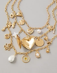 Collier en couches à breloque AEO