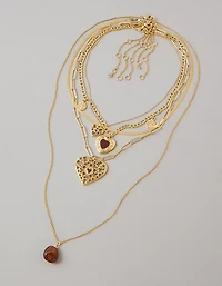 AE Heirloom Heart Necklace 5-Pack