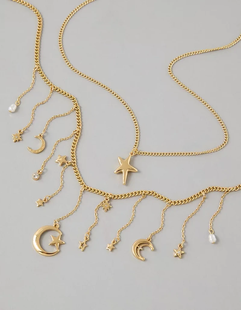 Emballage de deux colliers célestes AE