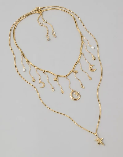 Emballage de deux colliers célestes AE