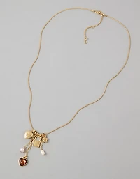 Collier à breloque en grappe AE