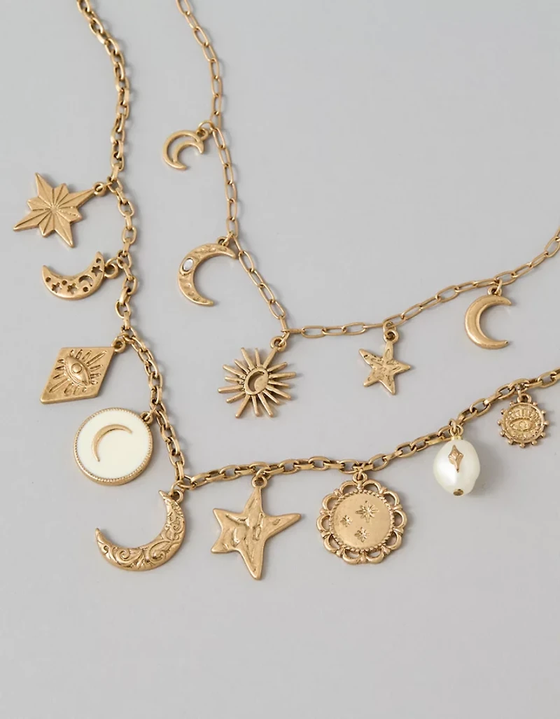 Collier à breloque céleste AEO