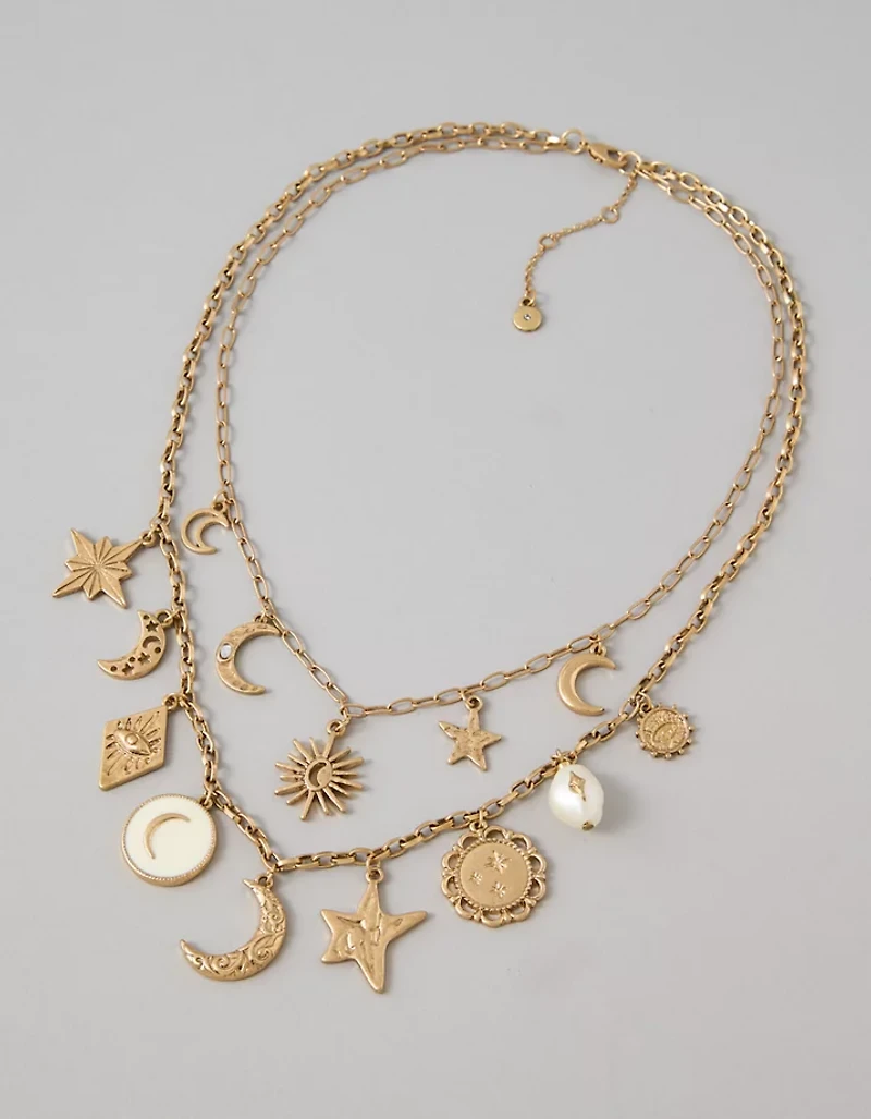 Collier à breloque céleste AEO