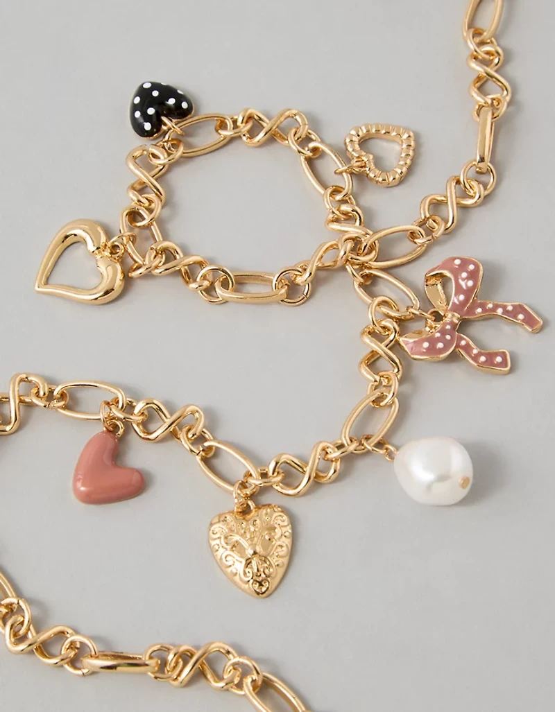 Collier à breloques AE