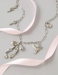 AE Silver Tie-Back Necklace