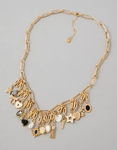 Collier à breloques AE