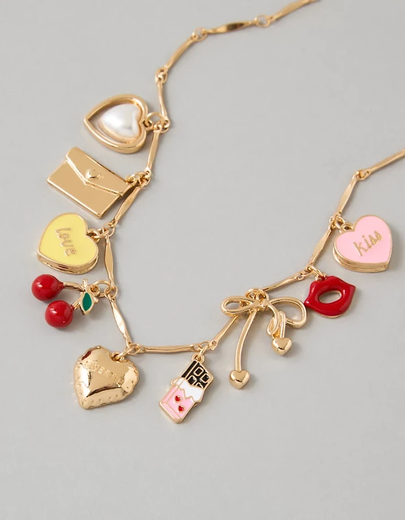 AE Valentine's Day Charm Necklace